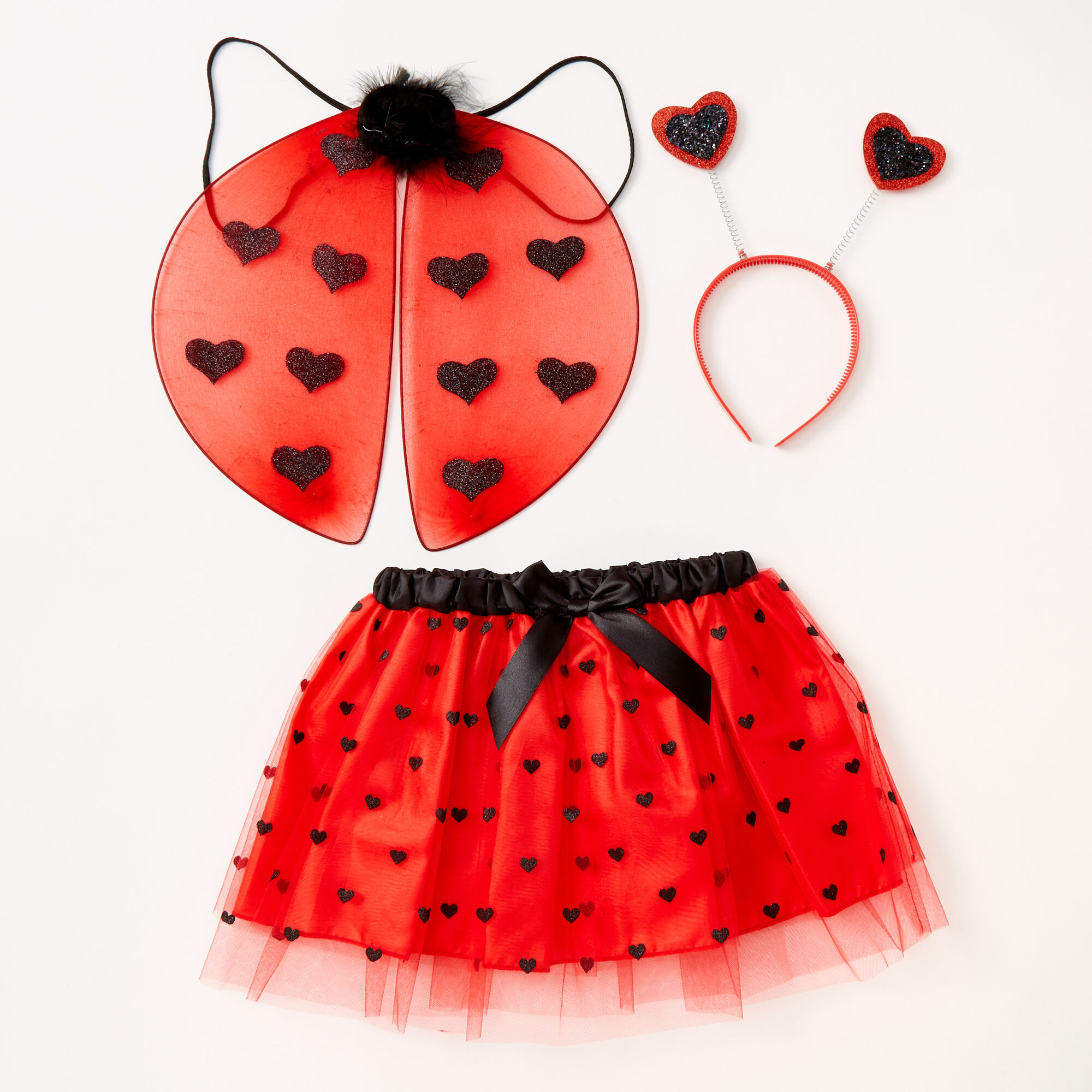 View Claires Club Ladybug Dress Up Set 3 Pack Red information
