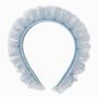 Glittery Light Blue Tulle Headband,