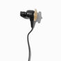 Black Cat Silicone Earbuds &amp; Winder,