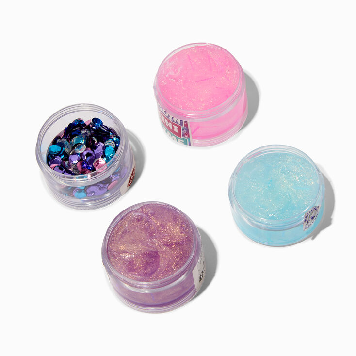Sequin Mini Slime Stack Pot Set,