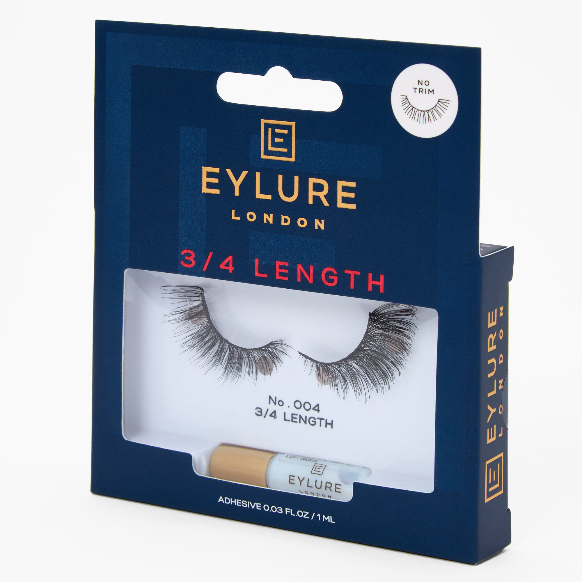 View Claires Eylure 34 Length No 004 False Lashes information