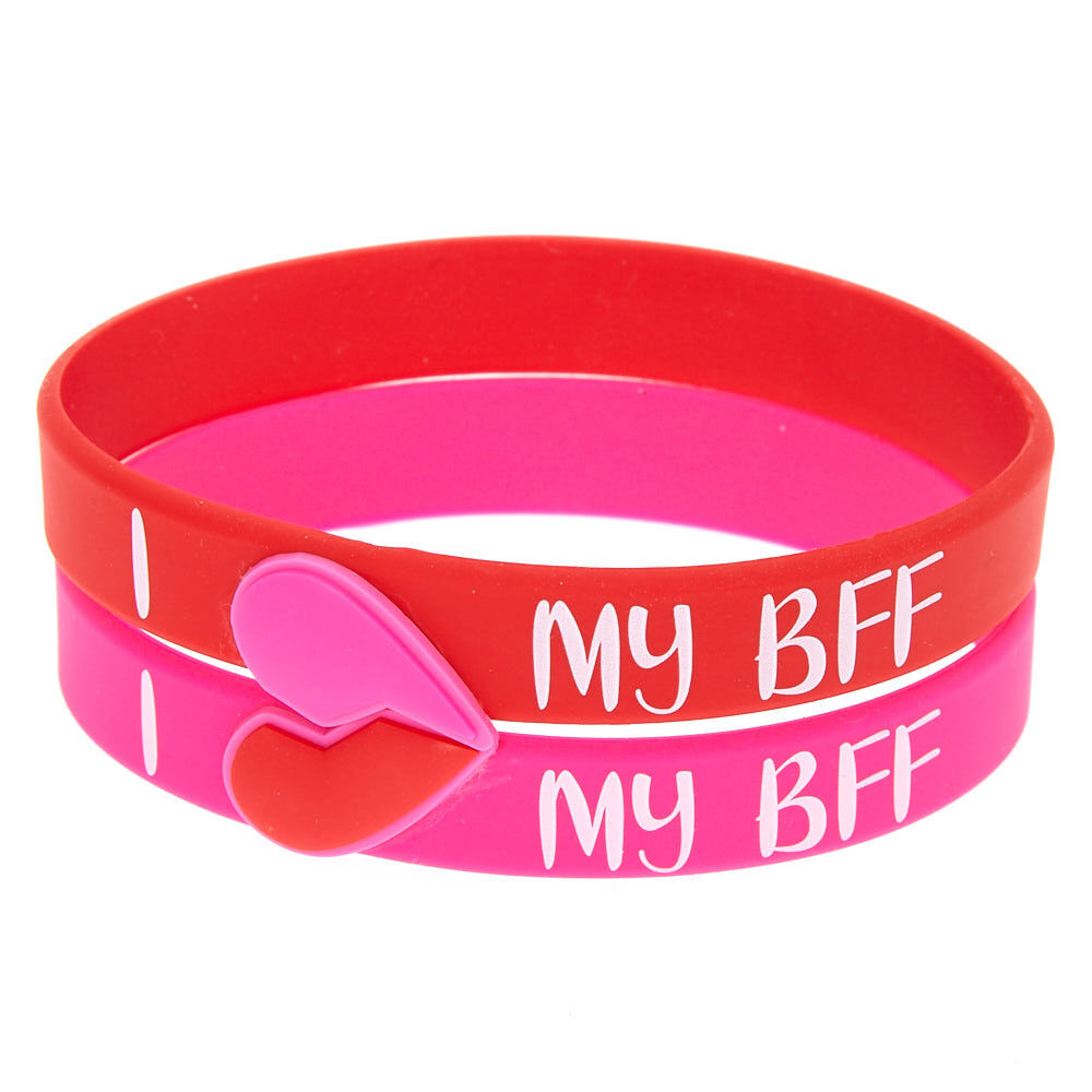 I Heart My BFF Friendship Bracelets - 2 Pack,