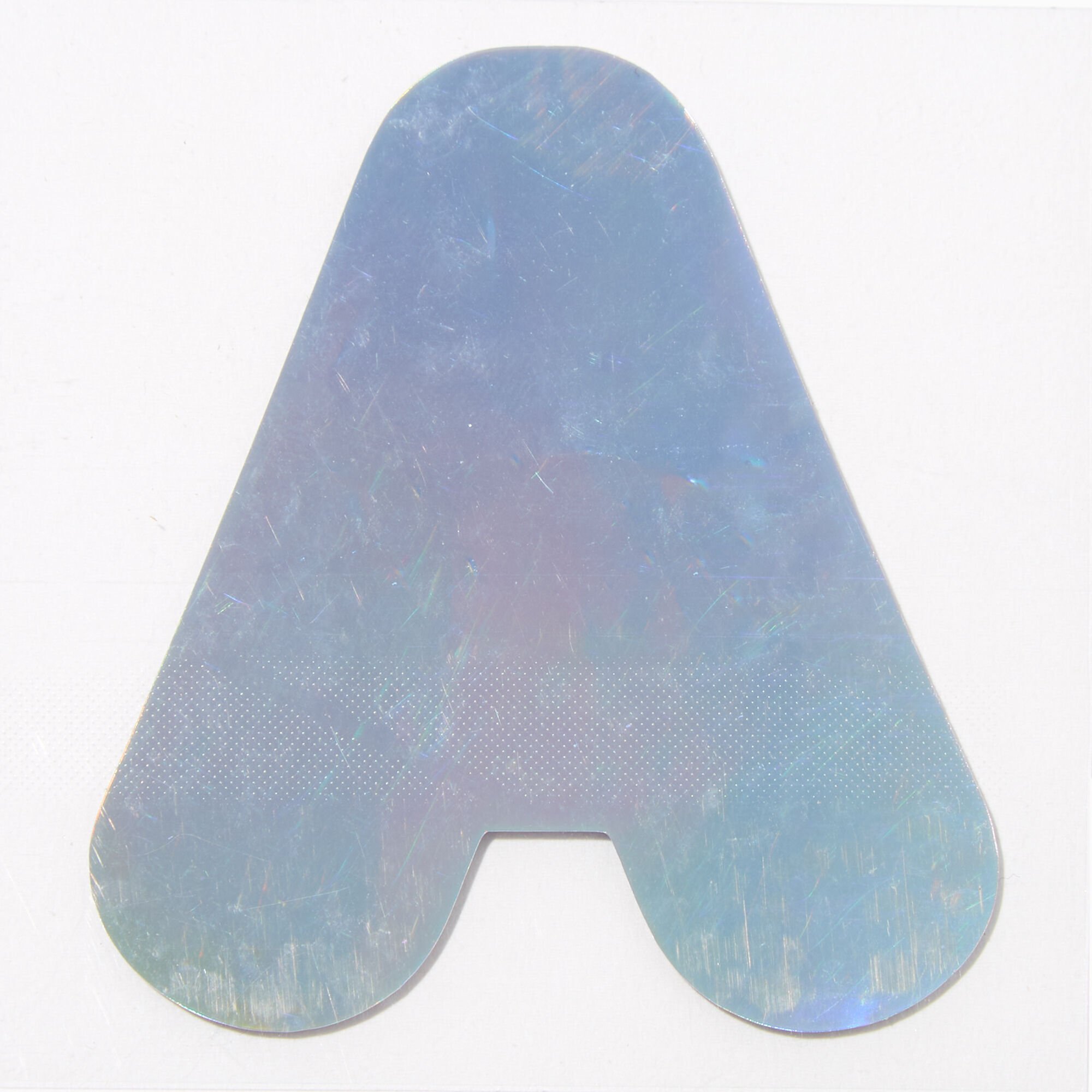 Initial Bedazzled Sticker - A,