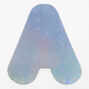 Initial Bedazzled Sticker - A,
