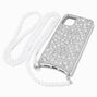 Pearl &amp; Crystal Phone Case With Strap - Fits iPhone&reg; XR/11,