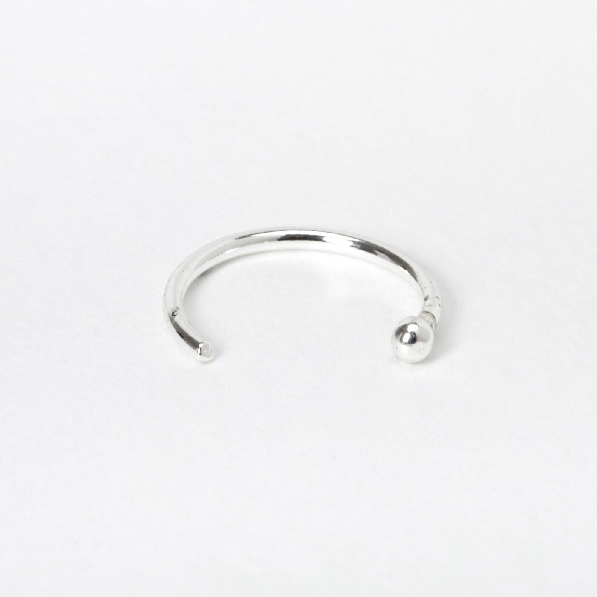 Laila 92.5 Sterling Silver Nose Pin – TJORI