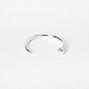 22G Sterling Silver Open Nose Ring,