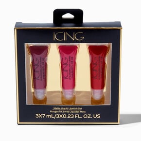 Night Matte Liquid Lipstick Set - 3 Pack,