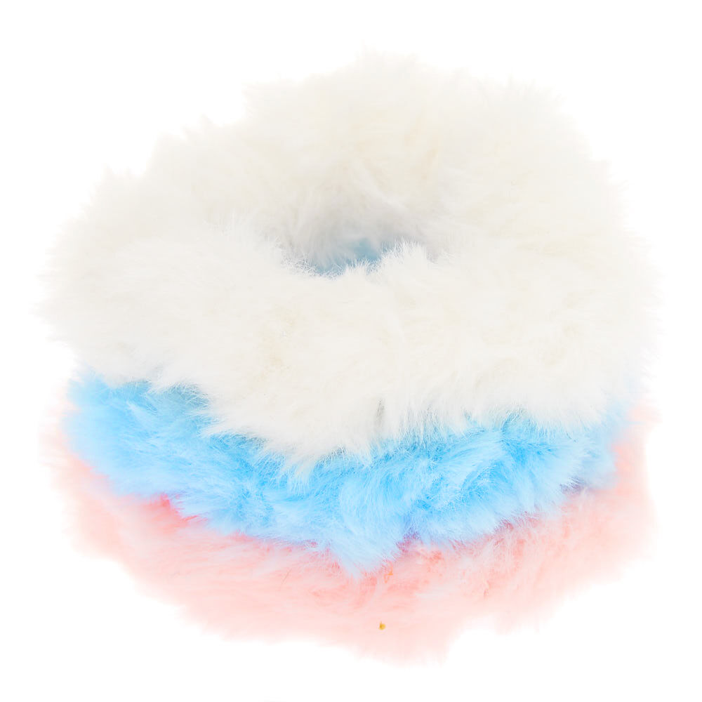 Fuzzy scrunchie hotsell