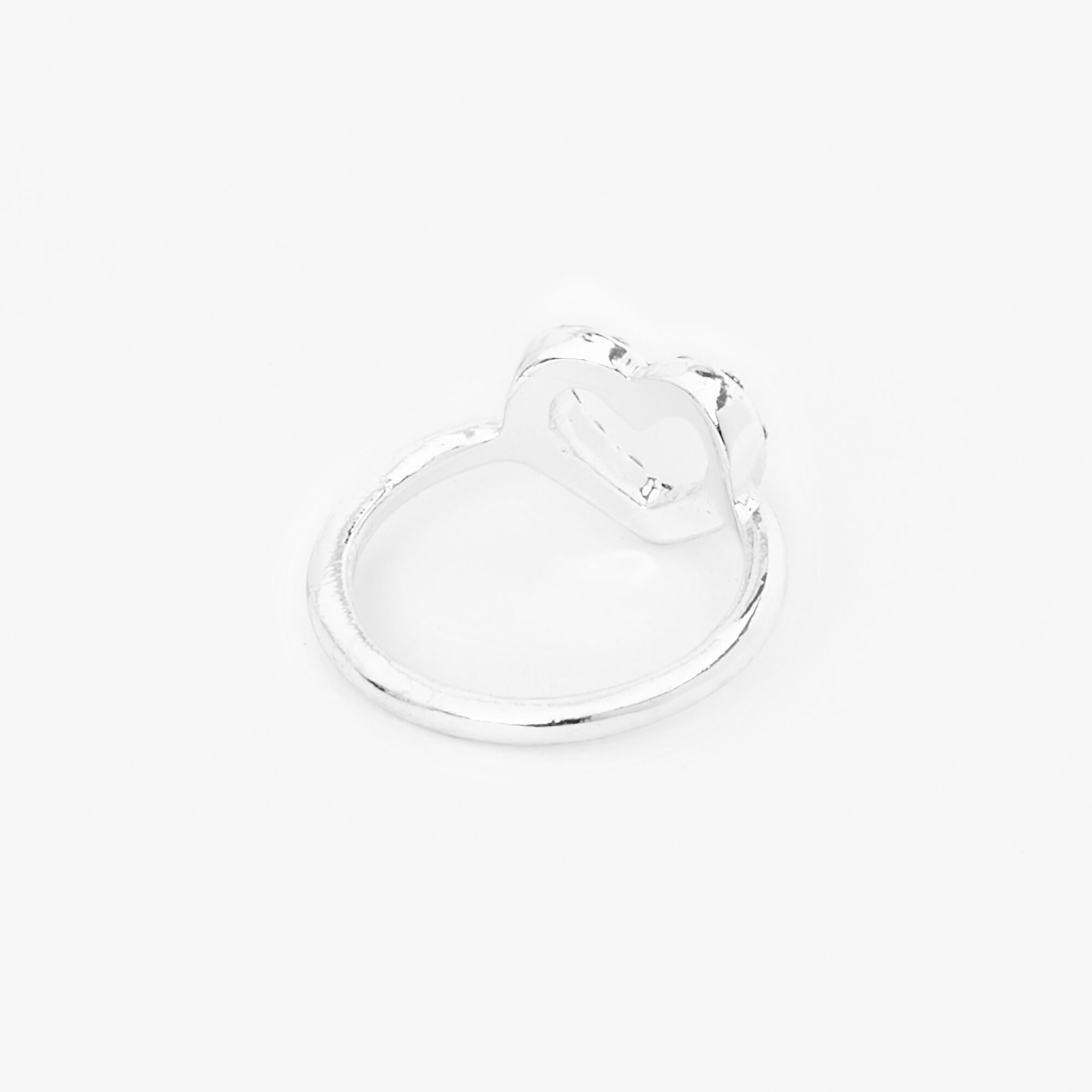 Heart midi ring top