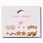 T H E M E x Claire&#39;s Gold-tone Stud Earrings - 6 Pack,