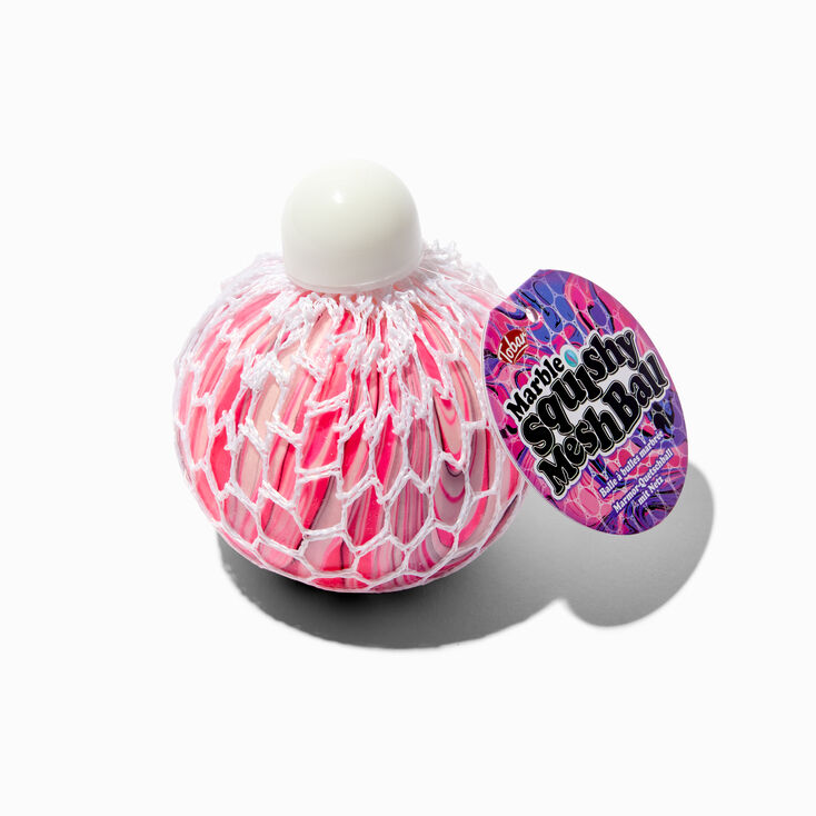 Jouet fidget boule anti-stress en tulle effet marbr&eacute; &ndash; Les mod&egrave;les peuvent varier,