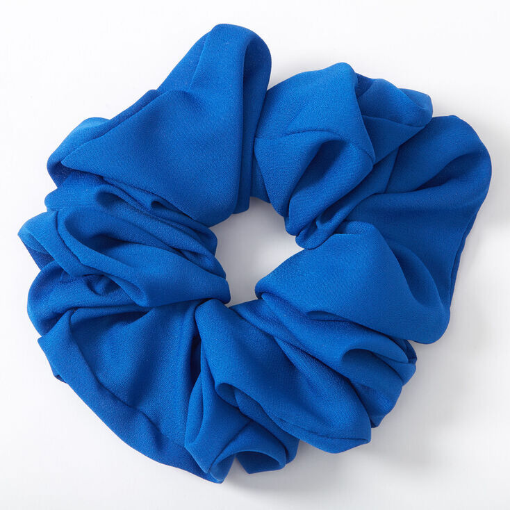 Claire's Chouchou géant - Bleu fluo