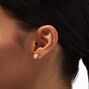 Sterling Silver Harry Potter&trade; Logo Stud Earrings,