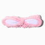Pink Bunny Makeup Bow Headwrap,