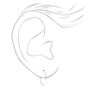 Silver Graduated Hoop Earrings - 3 Pack,