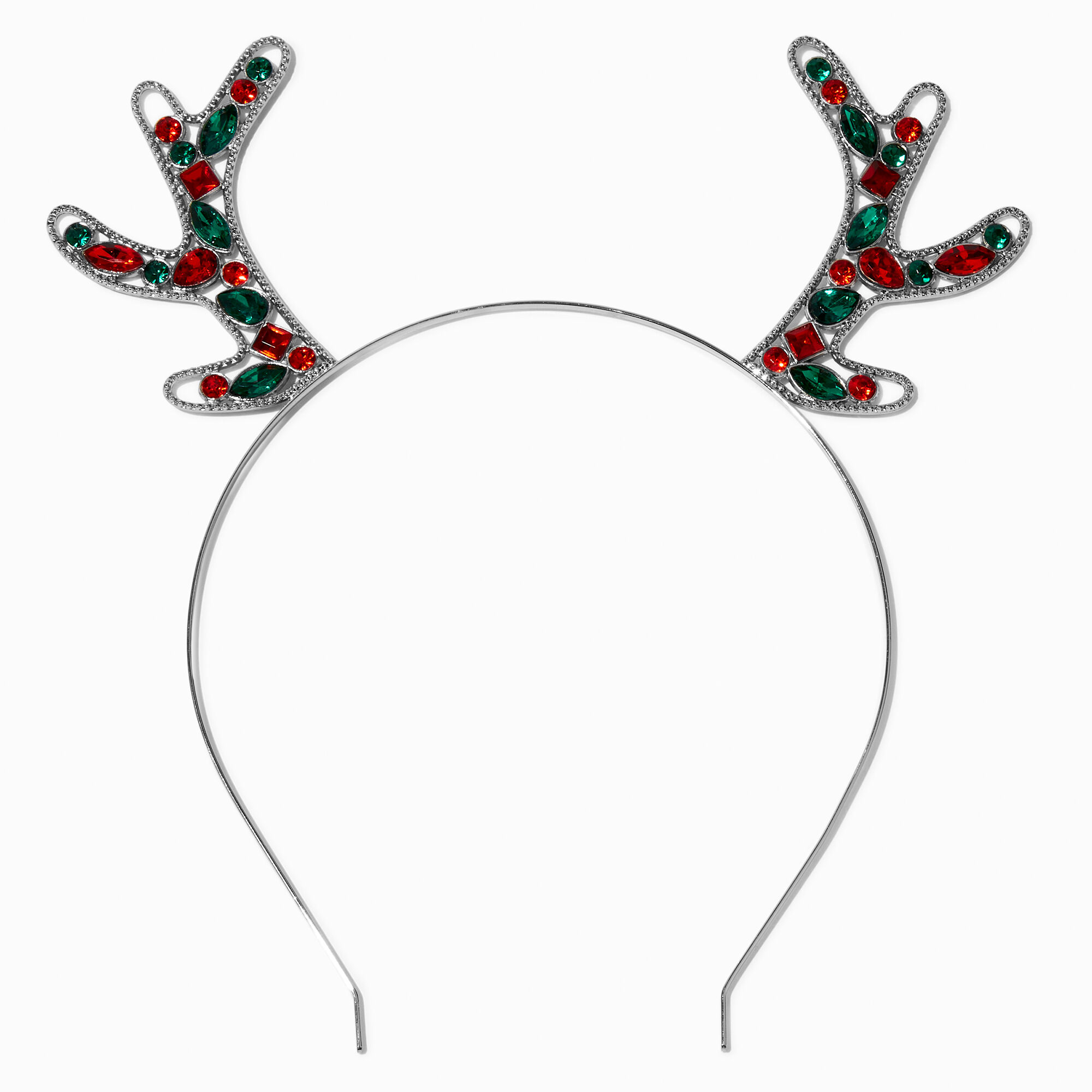 Christmas Gemstone Reindeer Antlers Headband | Claire's US