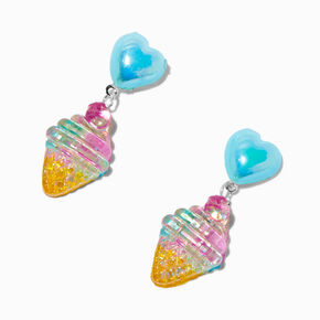 Pendantes cr&egrave;me glac&eacute;e bomb&eacute;e,