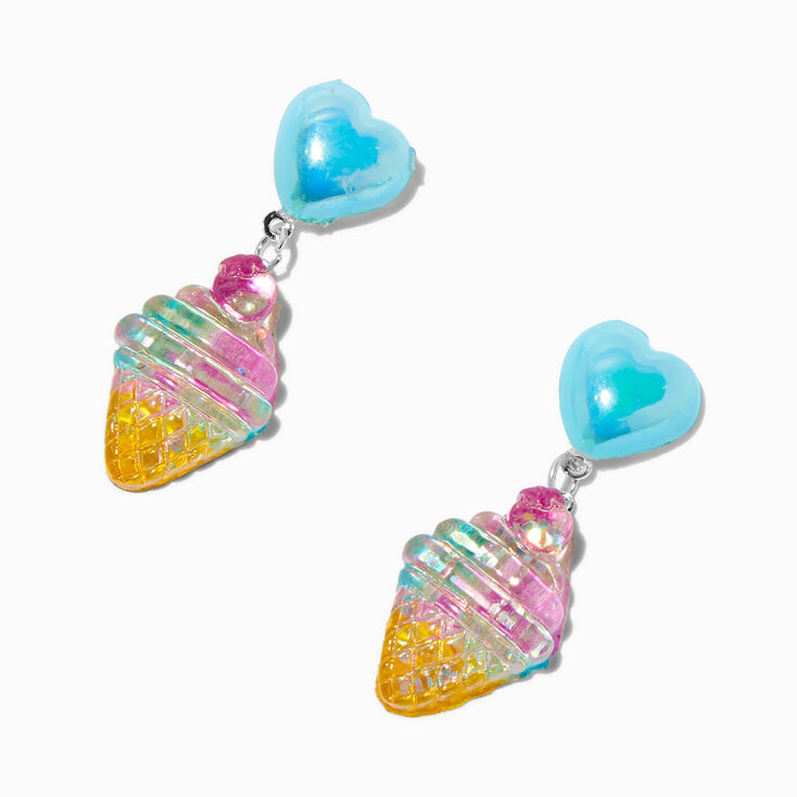 Puffy Ice Cream Drop Earrings,
