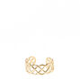 Braided Gold-Toned Toe Ring,