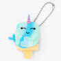 Pucker Pops&reg; Narwhal Lip Gloss - Blue Raspberry,