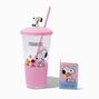 MojiPower&reg; Boba Panda Cable Protector - White,
