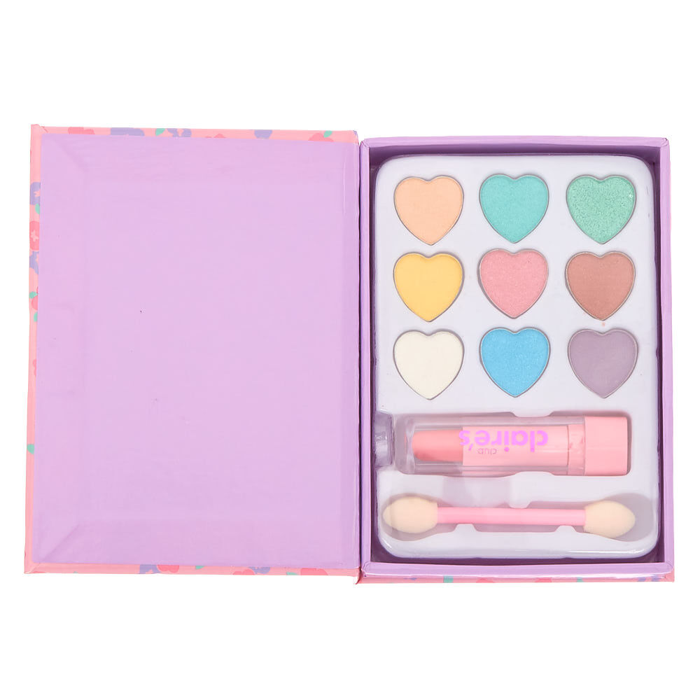 Claire's Club Floral Bunny Mini Makeup Set - Pink,