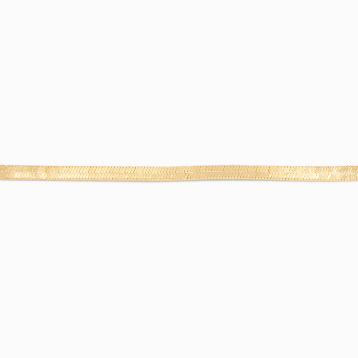 Bracelet de cheville avec cha&icirc;ne serpent couleur dor&eacute;e C LUXE by Claire&rsquo;s,