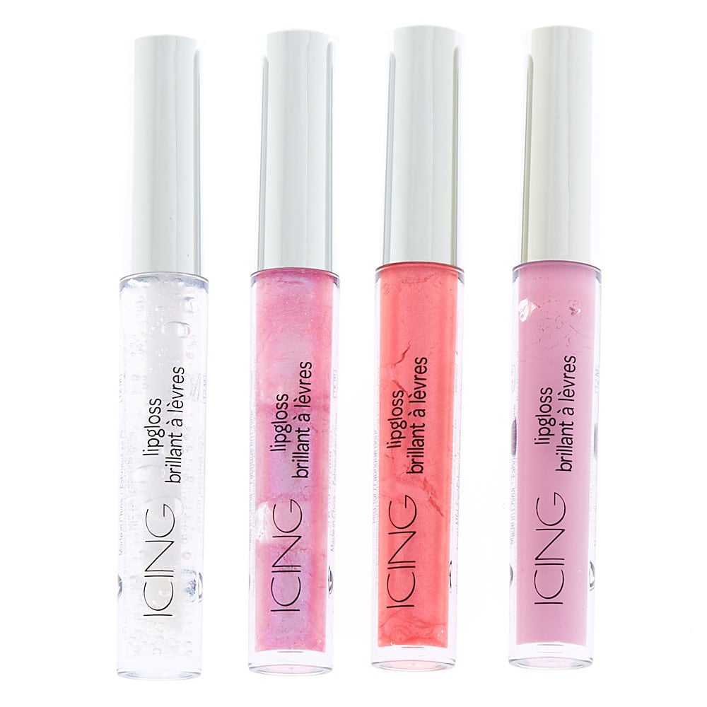 Shimmer Lip Gloss Set - 4 Pack,
