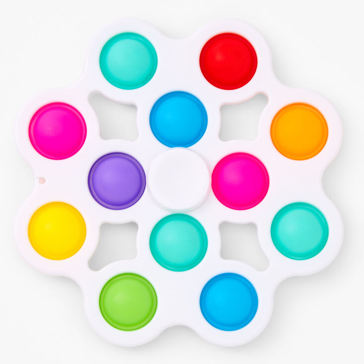Pop Fashion Fidget Spinner - White,