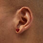 Mixed Metal Valentine&#39;s Day Stud Earrings - 20 Pack,