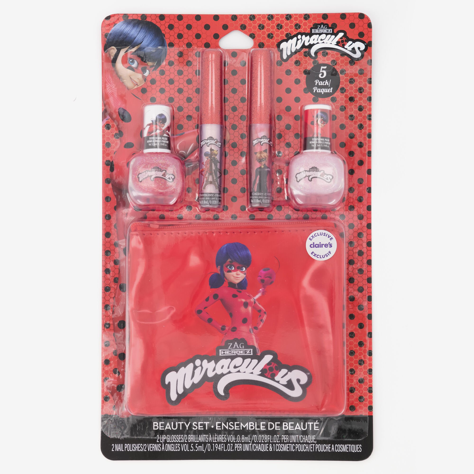 View Claires Miraculous Beauty Set 5 Pack information