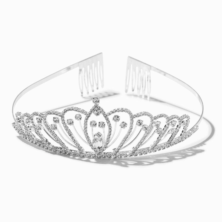 Silver Crystal Dragonfly Tiara,