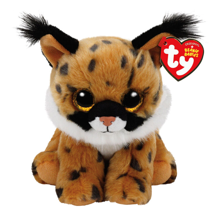 Ty&reg; Beanie Babies Larry the Lynx Plush Toy,