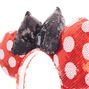 Disney&reg; Minnie Mouse Sequined Ears Headband- Red,
