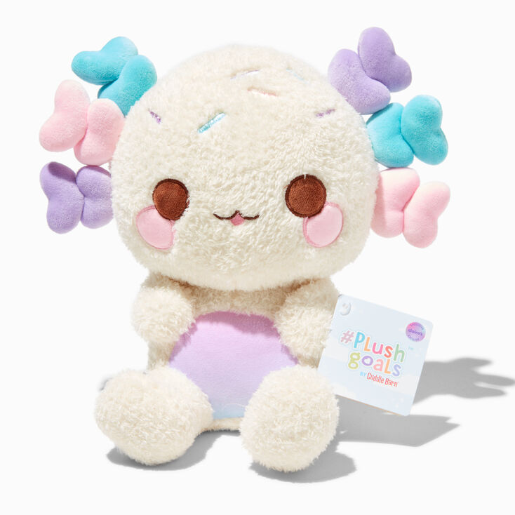 &#35;Plush Goals by Cuddle Barn&reg; Claire&#39;s Exclusive 10&#39;&#39; Sugary Sweethearts Sprinkle Axolotl Plush Toy,