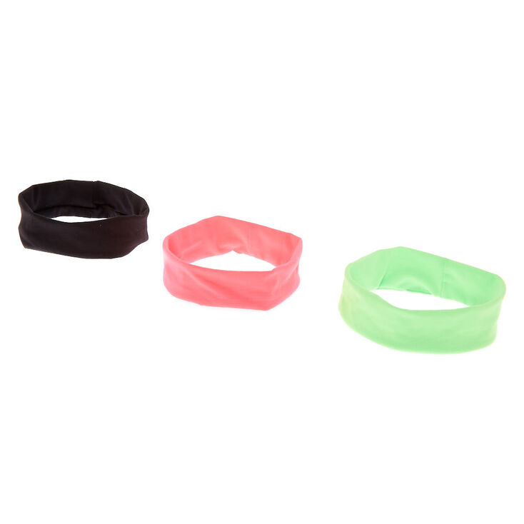 Claire's Lot de trois bandeaux unis
