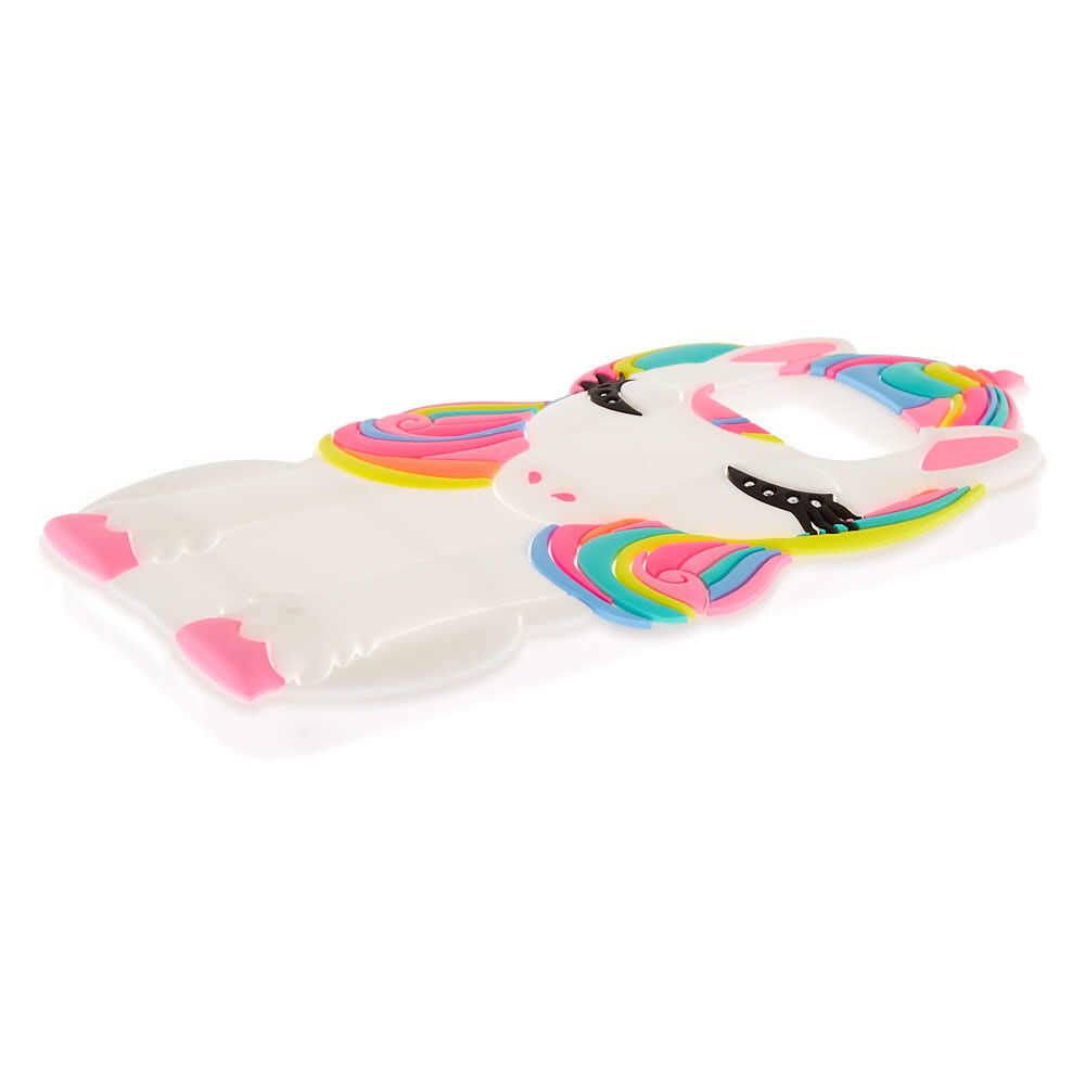 Silicone Sleeping Unicorn Phone Case - Fits Samsung Galaxy S8,