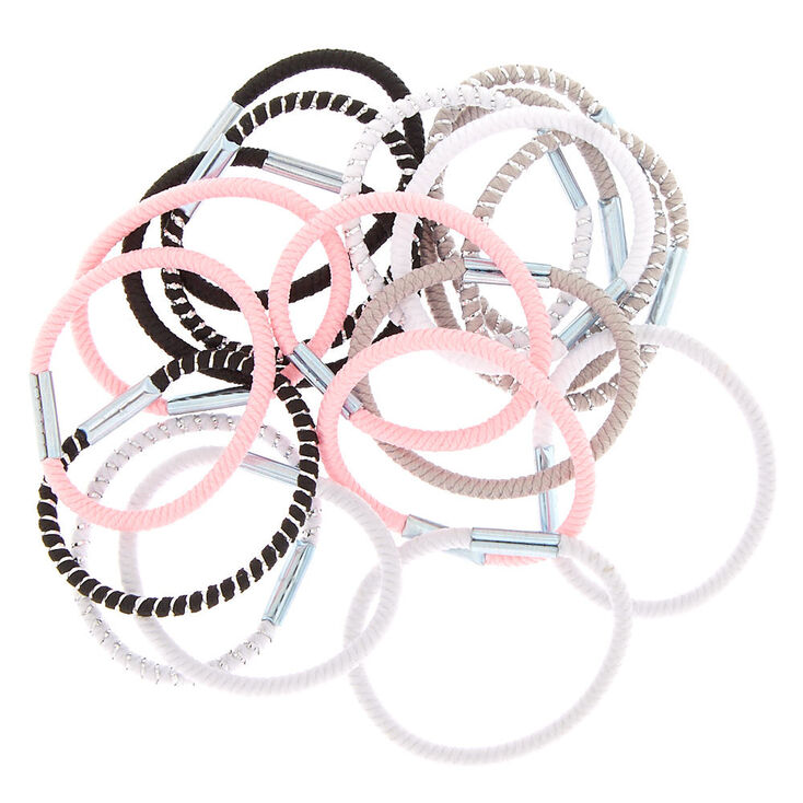 Claire&#39;s Club Mini Hair Ties - 18 Pack,