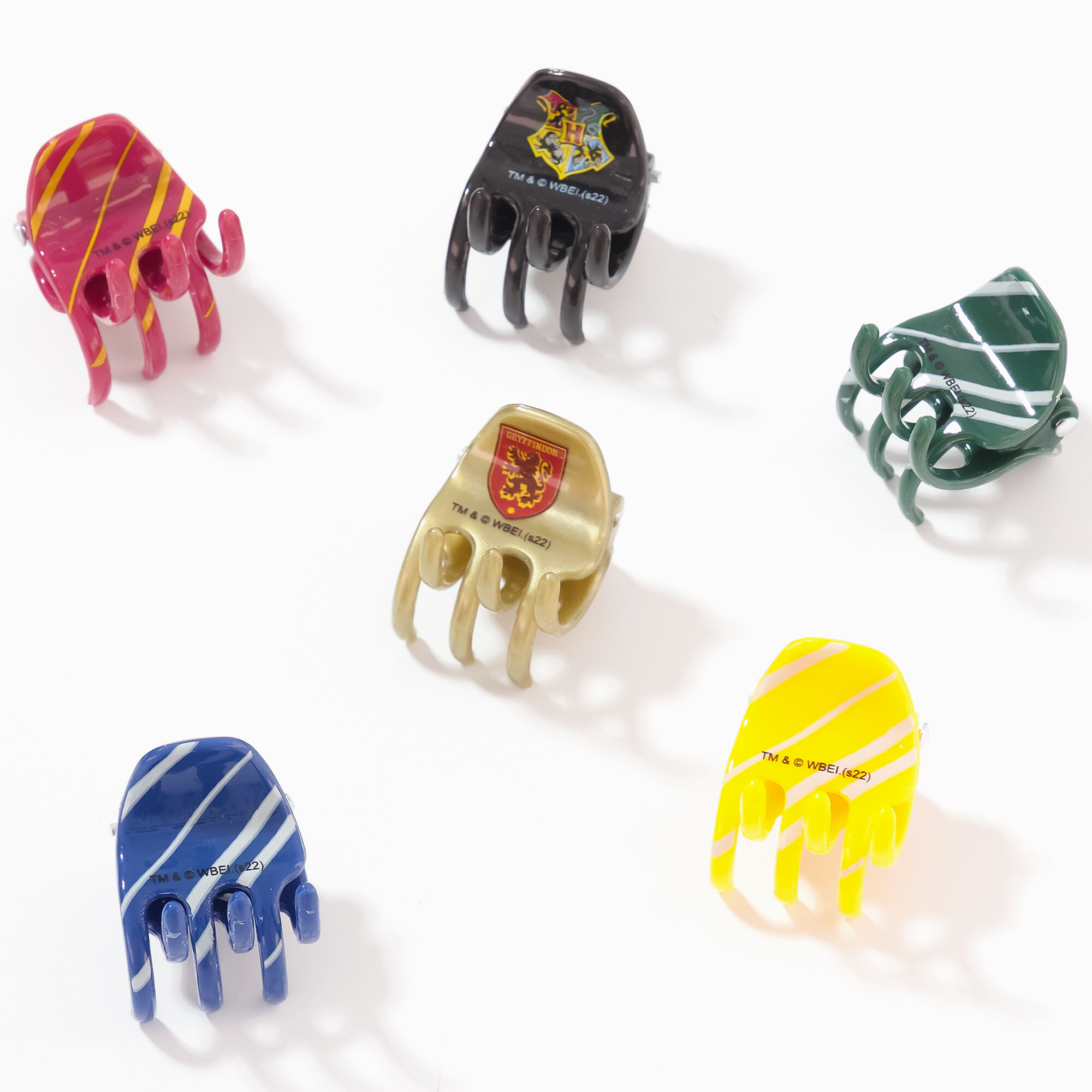 Harry Potter™ Houses Mini Hair Claw Clips - 6 Pack,