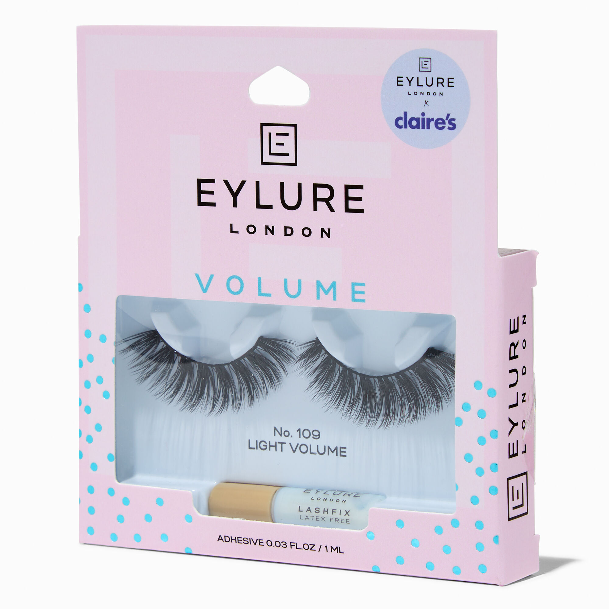 View Eylure Claires Exclusive Volume False Lashes No 109 Light information