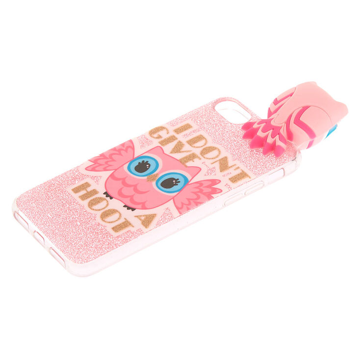 I Don&#39;t Give A Hoot Pop Over Phone Case with Sound - Pink,