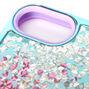 Ombre Chunky Glitter Protective Phone Case - Fits Iphone 6/7/8/SE,