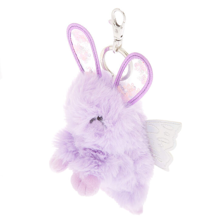 Bella the Bunny Soft Keychain - Purple,