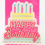 Small Happy Birthday Cake Gift Bag - Pink,