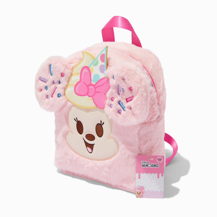 Disney Munchlings Series 1 Minnie Mouse Furry Backpack,