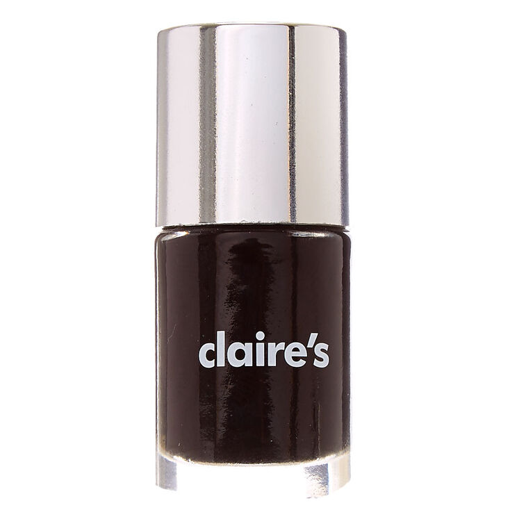 Solid Nail Polish Black Hole Claire S