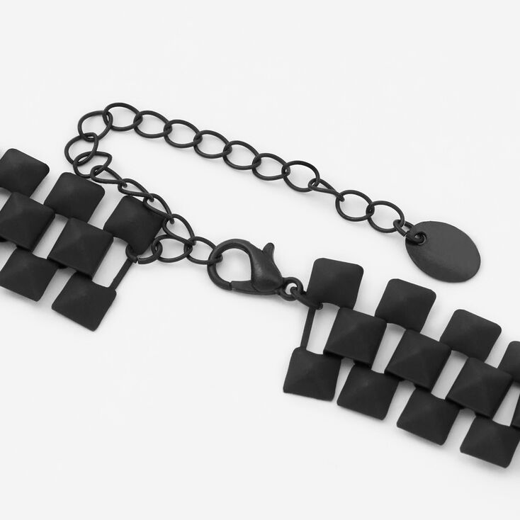 Black Panther Link Choker Necklace,