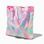 Claire&#39;s Club Happy Face Tie Dye Tote Bag,