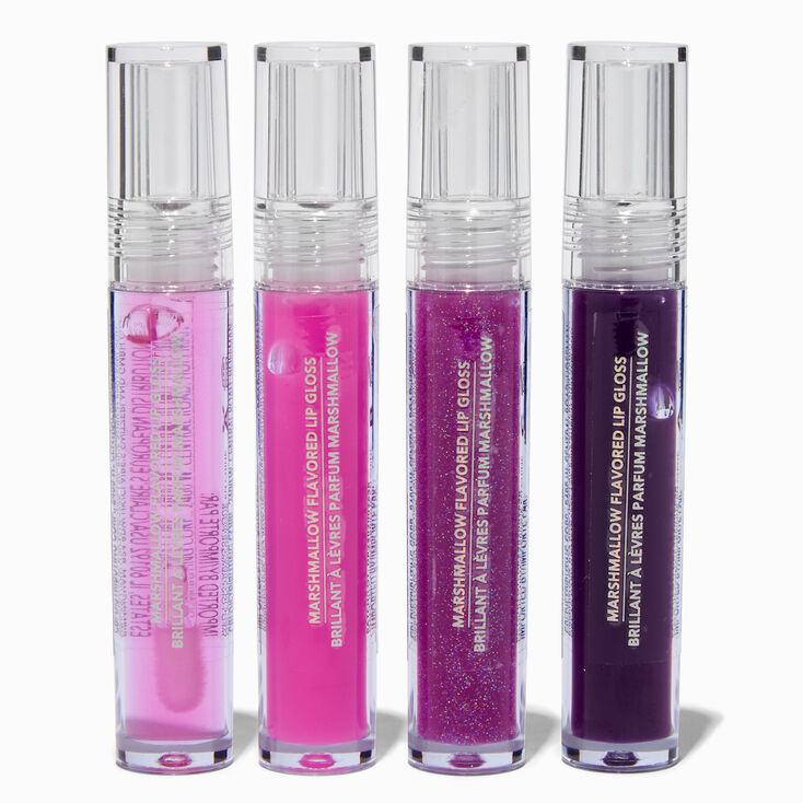 Plum Lip Gloss Set - 4 Pack,